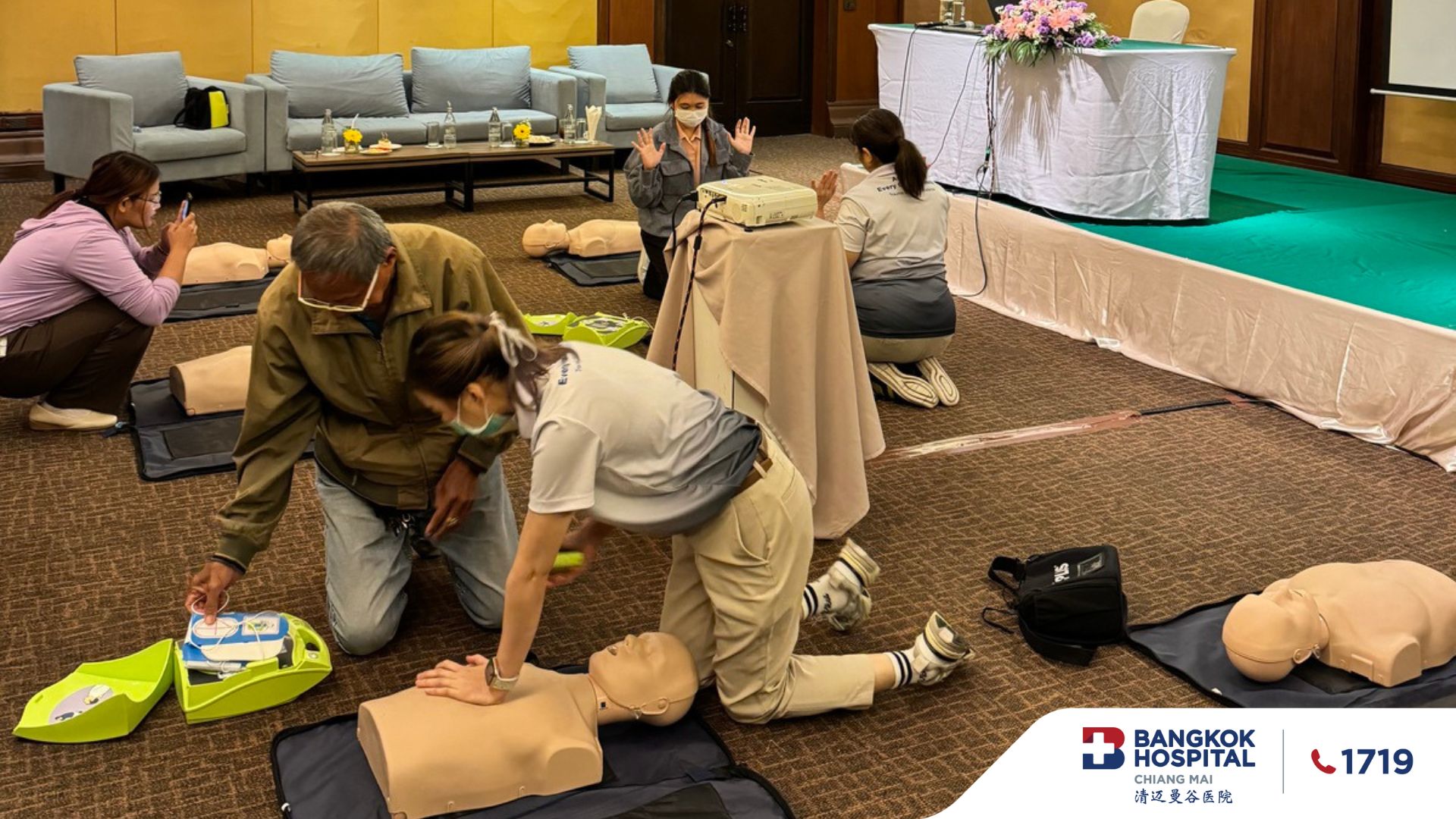 Bangkok hospital Chiang Mai Basic Life Support (BLS)